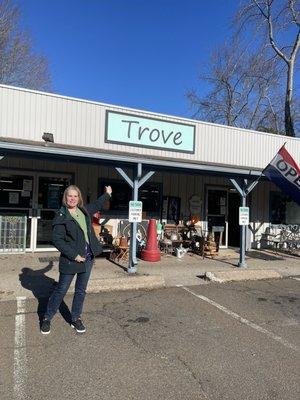 Entrance to the front store