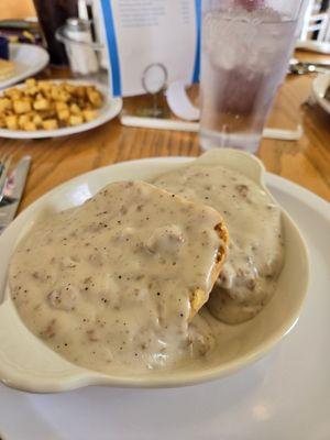 Biscuits and gravy