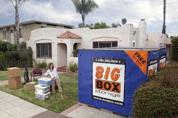 Portable storage in San Diego, CA