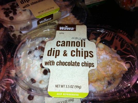 Canolli dip and chips