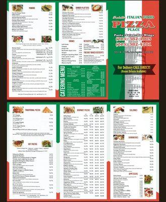 Our Menu