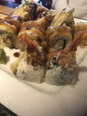 Mountain roll and American roll