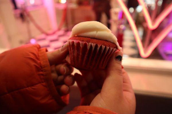 Red velvet cupcake!