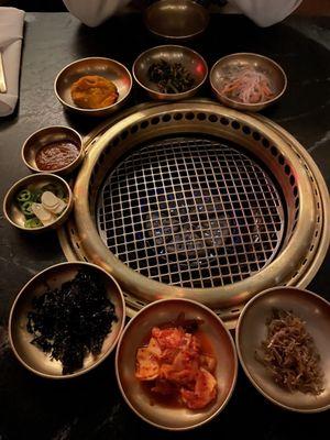 Grill and banchan