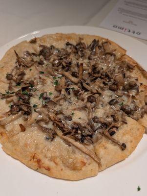 mushroom pizza