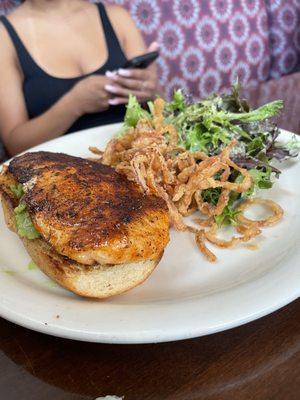 Salmon avocado toast - brunch