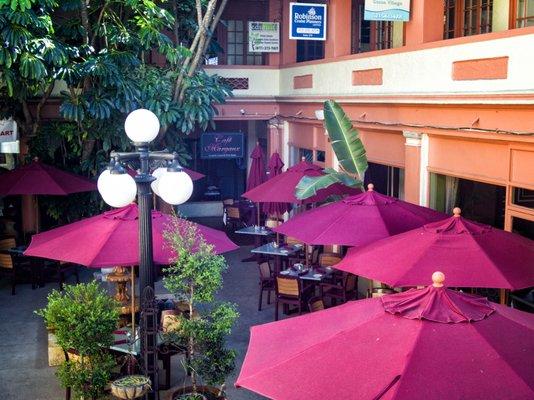 Courtyard Umbrellas