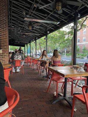 Outdoor patio (there's another patio in the back- not covered)