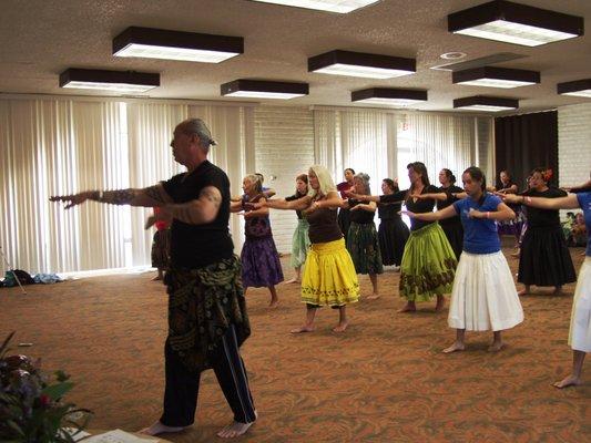 Hula workshop with the masters