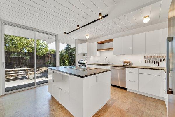 Bright and open Eichler kitchen remodel by Keycon