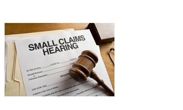 Small Claims Assistance from the court hearing to recovery of your money