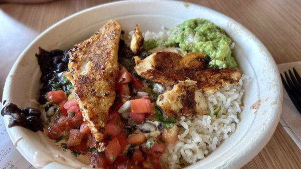 Blackened Mahi Mahi bowl