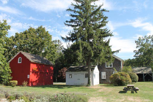 Carriage House and Gagen Blacksmith Shop.