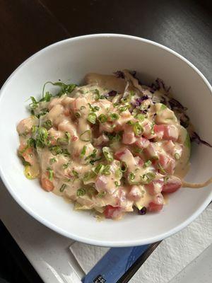 Hawaiian poké bowl