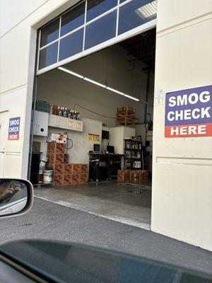 Got smog check here