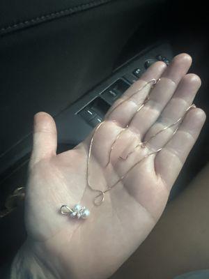 My broken necklace