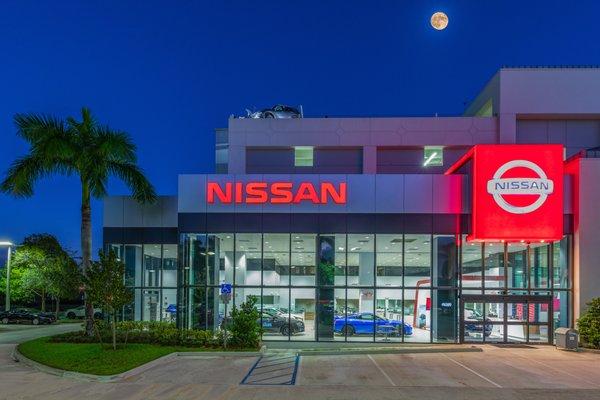 Nissan showroom