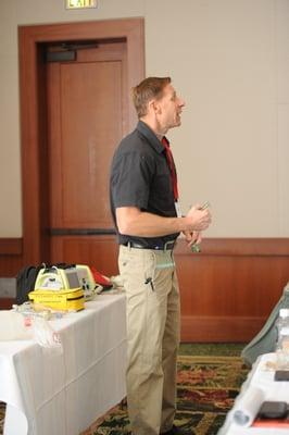 John Klatt
  Teaching ACLS