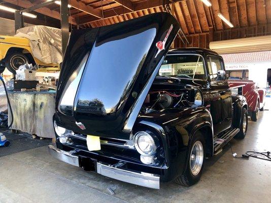 Had some work done for this 1956 Ford F100. Great service at a great price!