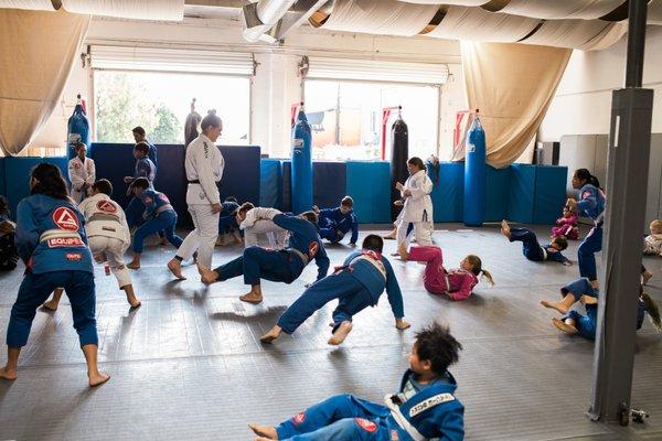 Our kids learn about the traditional Gracie Barra values of working hard and training hard! It's priceless.