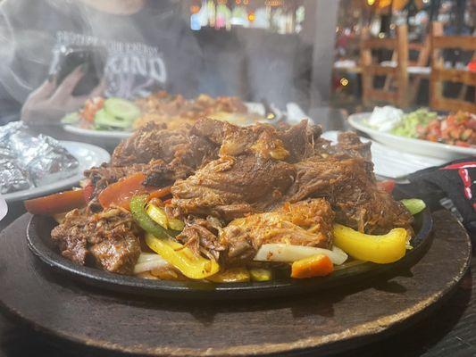 Fajitas de carnitas... wow!