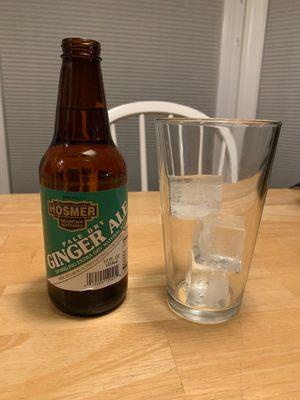 My Super Bowl Ginger Ale