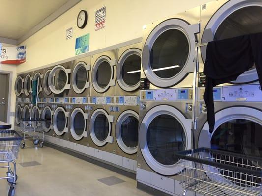 Looks like 16x dryers and 5x high capacity dryers (3x off picture)