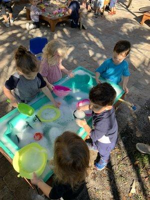 Outdoor Sensory Table!