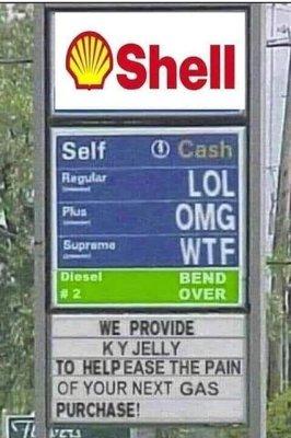 Tho not chevron...it's a legit sign for, ALL STATIONS!"