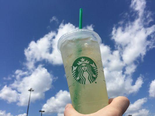 cool lime refresher - yum