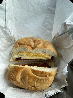 Taylor ham egg cheese