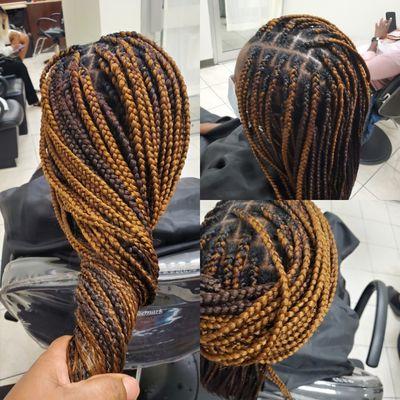 Knotless braids