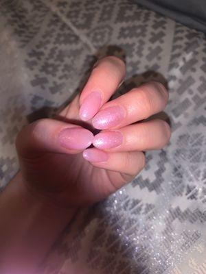 Pink fairy nails theme