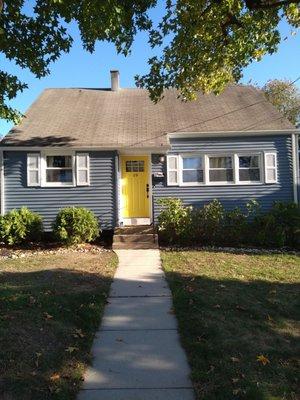 Yellow Doors are So our thing.