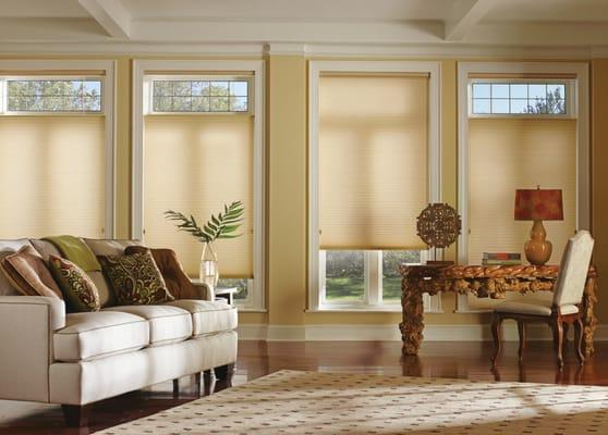 Duette®Architella honeycomb shades