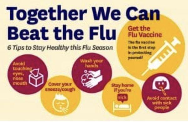 Flu Season us still upon us. We flu vaccines available