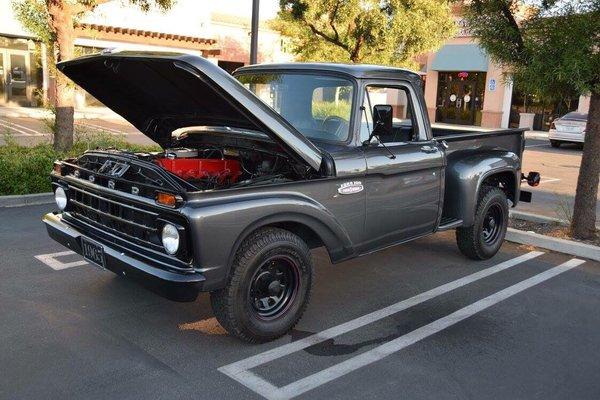 Finished 65 Ford F100 #AcademyAutomotive805