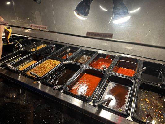 Buffet Bar - Sauces