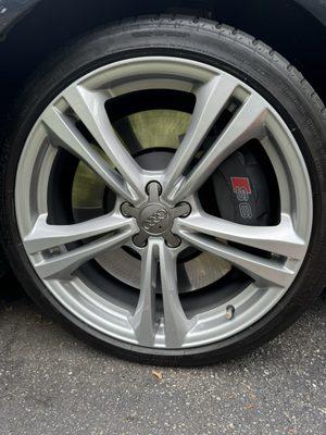 Refurbished Audi rim. All 4 look brand new