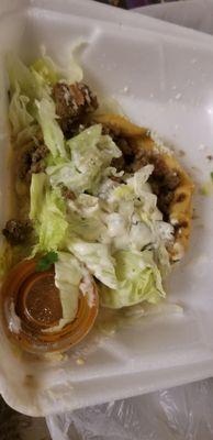 Carne Asada Sope