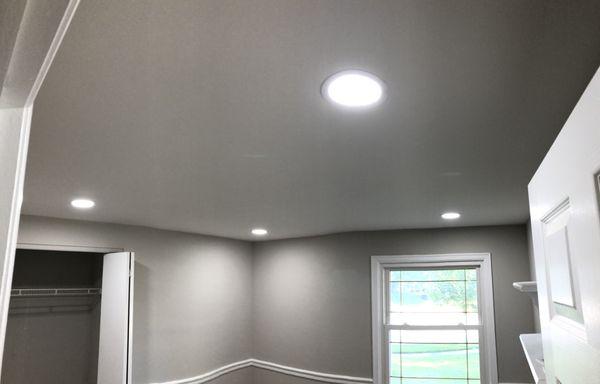 Bedroom Recessed LED lights!