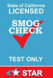 Napa Smog IS a STAR Certified Test Only Smog Station