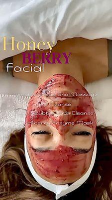 Honey Berry Facial - limited time