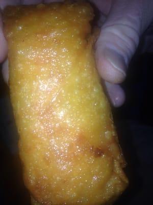 Greasiest egg roll ever