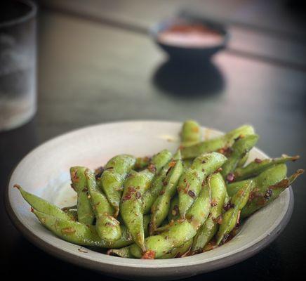 SPICY EDAMAME