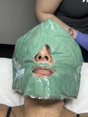 Icy part of facial