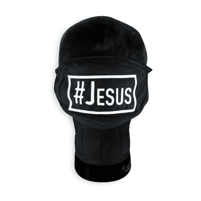 Black and White #Jesus Mask