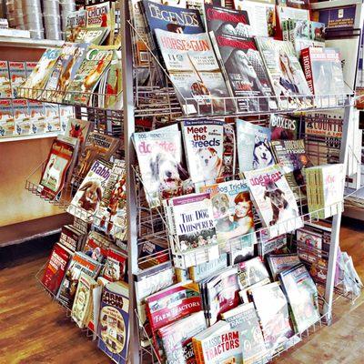 Lots of good books and magazines regarding animals in farming