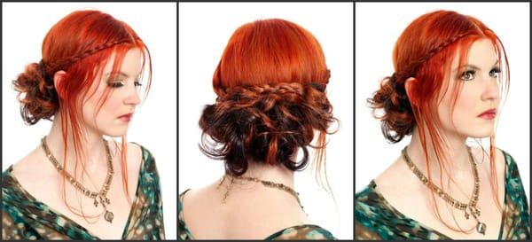 Braids by Lana. Color by David Groshen. Photos by Paul Colliton