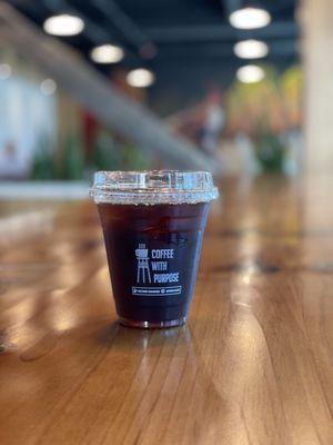 Lavender Cold Brew - love their purpose of giving second chances to people